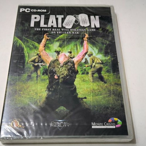 Platoon PC game new, sealed, strategy