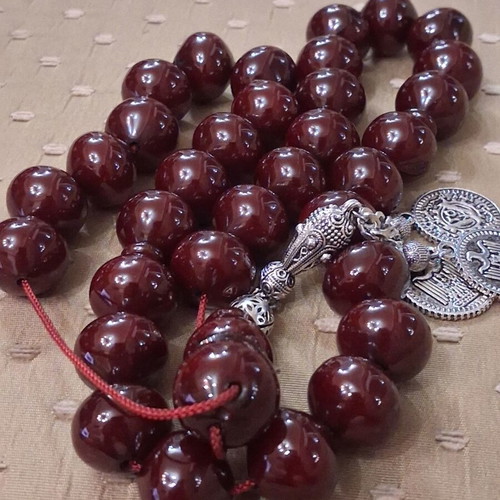 Bakelite komboloi worry beads, Damascus 1998