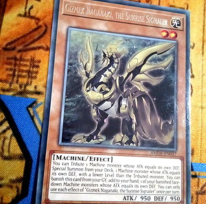 Gizmek Naganaki, The Sunrise Signaler (Yugioh)