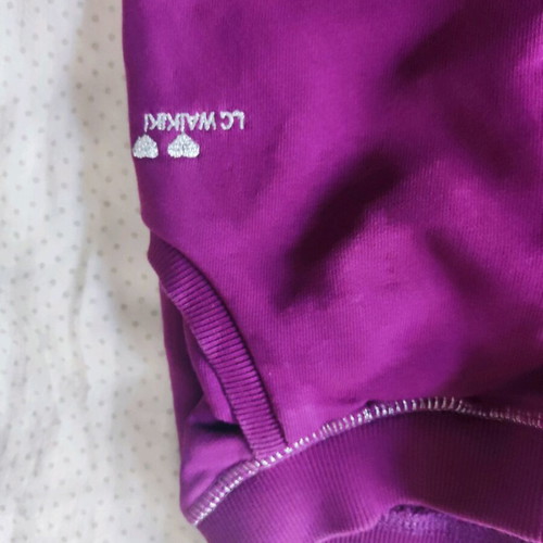 Lc Waikiki purple tracksuit for 8-9 years like new