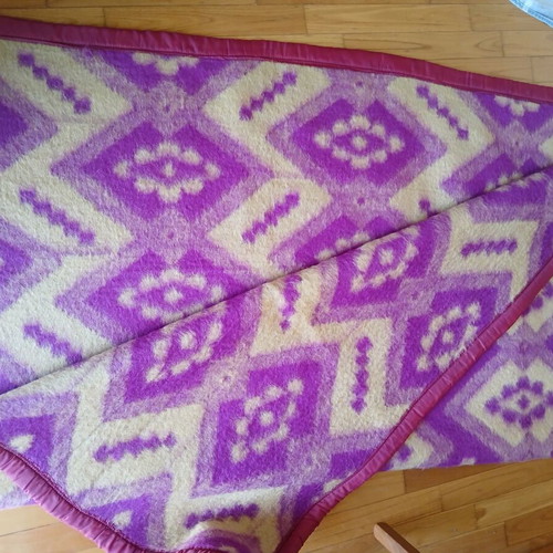 Wool blanket semi-double new