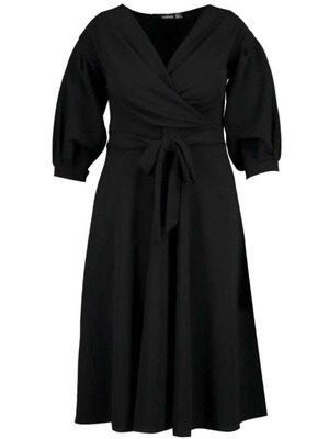 ASOS Boohoo dress 4XL black new without tags plus size
