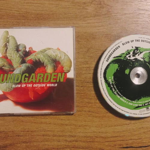 Soundgarden Blow Up The Outside World CDS used, rock