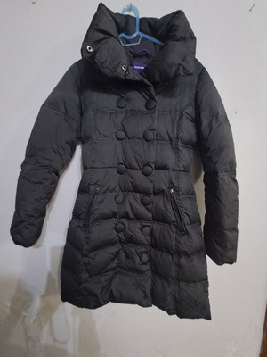 Mexx women's jacket used with down, long and warm