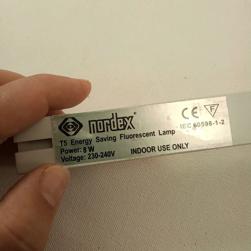Osram Germicidal Puritec HNS G5 8W UV-C 30cm lamp unused with installation kit