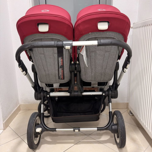 Bugaboo Donkey Twin stroller like new with accessories
