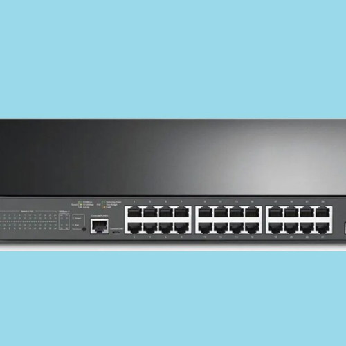 TP-LINK TL-SG3428MP JetStream 28-Port Gigabit L2+ Managed Switch new with 24-Port PoE+