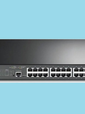 TP-LINK TL-SG3428MP JetStream 28-Port Gigabit L2+ Managed Switch new with 24-Port PoE+
