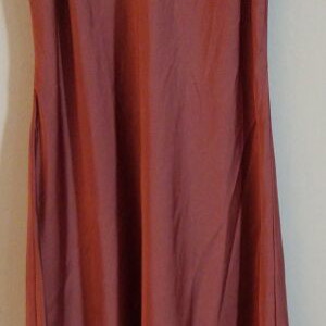 Reserved women's satin dress NL new, dark salmon color, size L