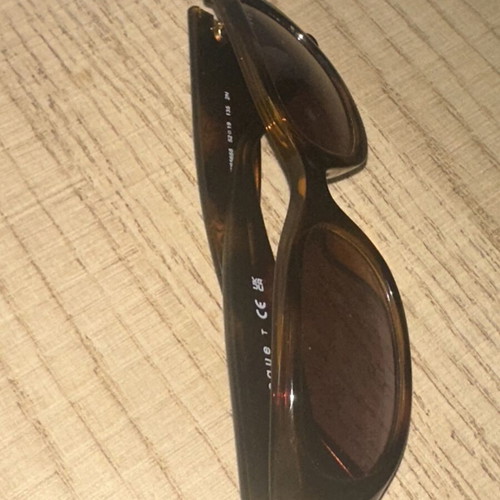 Vogue sunglasses like new, black and brown, with case