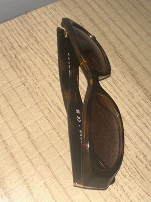 Vogue sunglasses like new, black and brown, with case