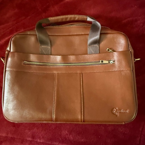 Cardinal brown briefcase bag like new