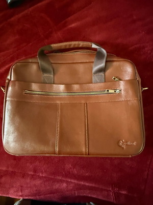 Cardinal brown briefcase bag like new