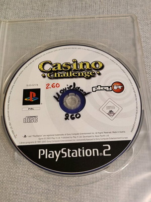 Casino Challenge PS2 μεταχειρισμένο, σε πολύ καλή κατάσταση