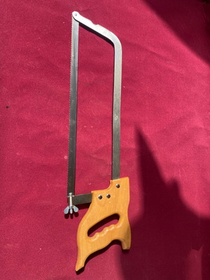 Butcher saw new with wooden handle 50cm