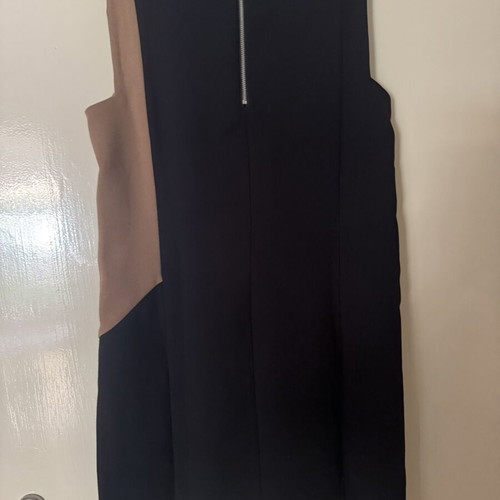 Mango dress black and brown, size small