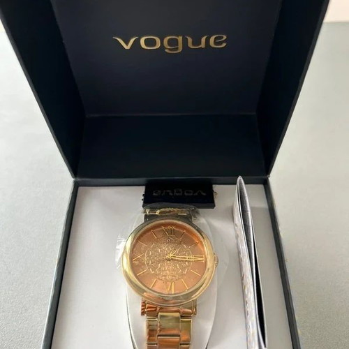 Vogue set of 2 women's watches new, gold and silver