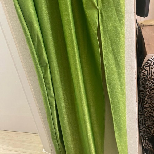 Baobab green dress size XS new with cutouts and slit