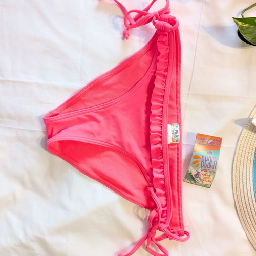 Pull & Bear bikini bottoms set size M new with tags, white and fuchsia