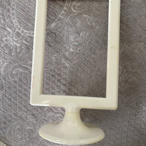 IKEA 2-sided frame used with yellowing and missing plastic cover