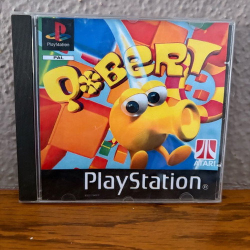 Q*bert PlayStation 1 arcade game