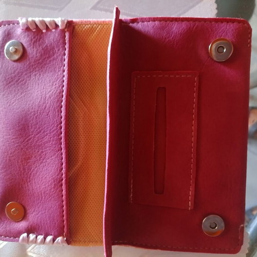 Leather tobacco pouch new