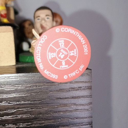 Jorg Alberts Corinthian Microstars Figure used, Rangers 2001 MC393