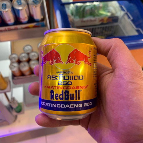 Krating Daeng Thai Red Bull 250ml Gold Can brand new
