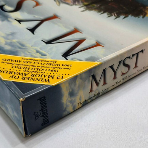 Myst PC περιπέτεια μεταχειρισμένο, Big Box, Broderbund