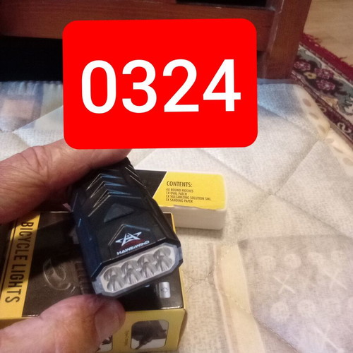Bicycle light with 4 modes and USB charging new