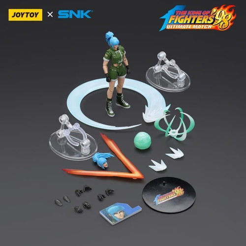 Leona Heidern collectible figure new, The King of Fighters 98