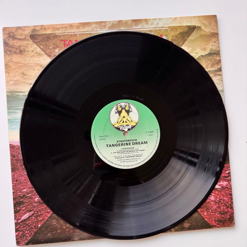 Tangerine Dream Stratosfear LP used, electronic genre, 1st UK 1976