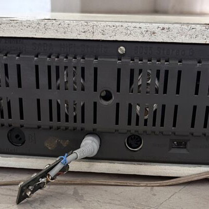 Vintage SABA HiFi Studio 8035 stereo amplifier used