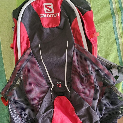 Salomon Agile 12 l running backpack used, compact and comfortable