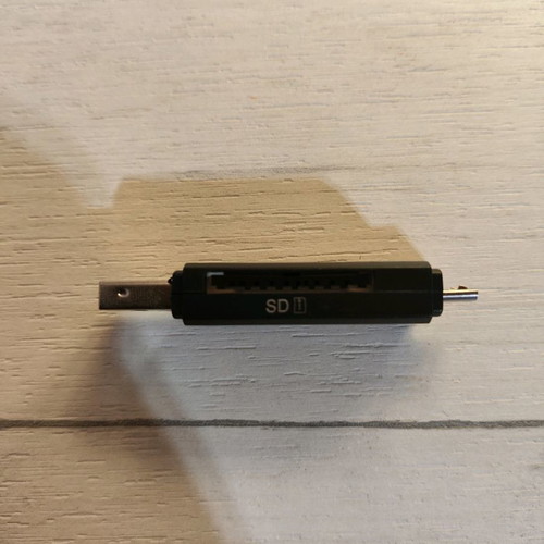 External Card Reader used