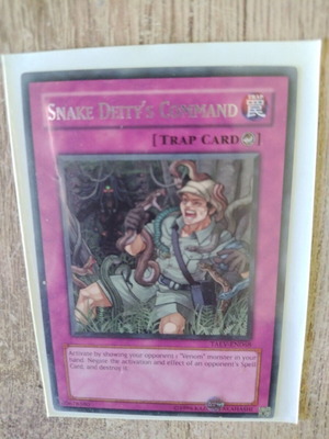 Snake Deity's Command Yu-Gi-Oh card like new