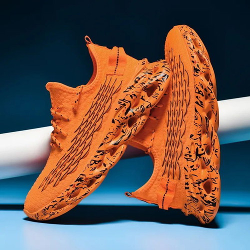Shoes model 2026 sport size 44 new orange