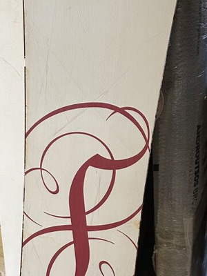 Snowboard used, includes case and boots size 43