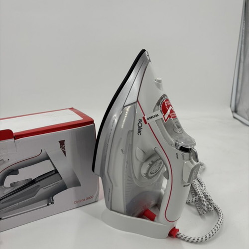 Solac Optima Steam Iron 3000 W New, White-Red Design