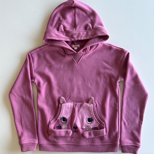 Dpam pink hoodie sweatshirt for girl 9-10 years used