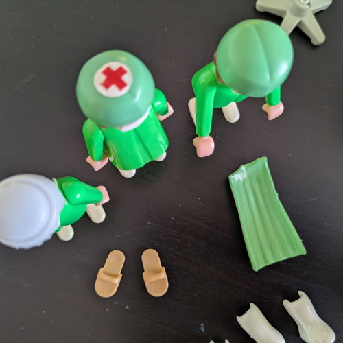 Playmobil Vintage Surgery Set 3459 used