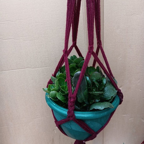 Handmade macrame in excellent condition