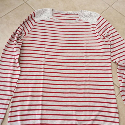 Women's striped blouse like new, size M