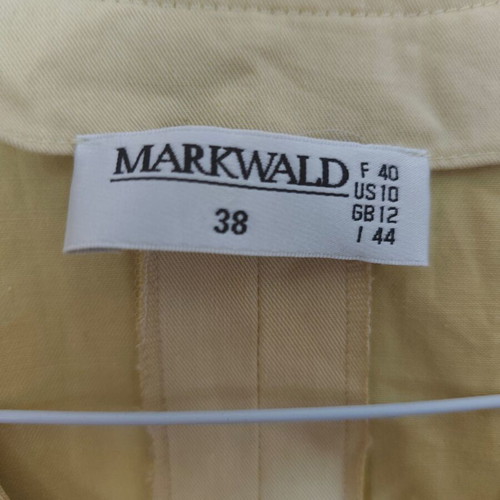 Markwald vintage jacket dress 1980/1990, pastel yellow
