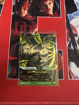 Naruto Mythos TCG Naruto Uzumaki 133/130 Secret κάρτα 2η έκδοση