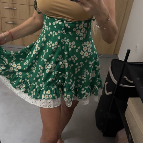 Skirt summer A-Style used, multicolor, size S
