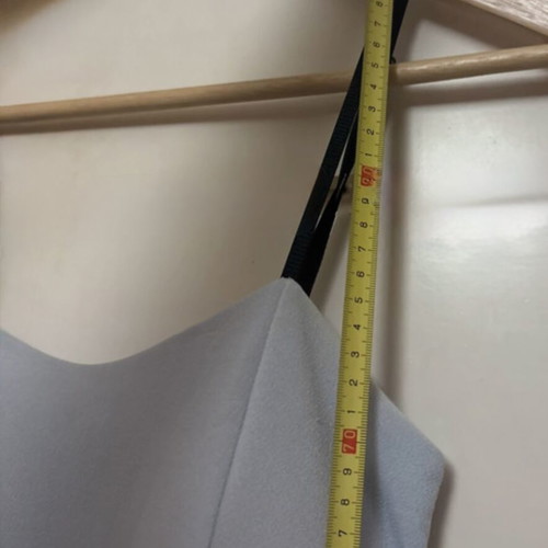 Pastel Blue Dress with Heart Neckline like new, size M