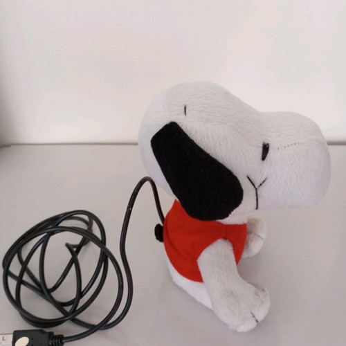 Toy camera pc like new, plush with camera on nose