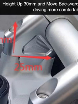 CNC καβαλέτα για 32mm τιμόνι μοτοσυκλέτας καινούργια