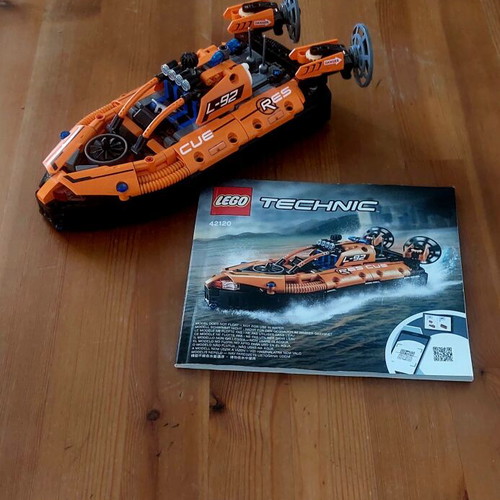 Lego Technic 42120 used, with instruction book